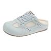 Zapatos Desun de Altura Interior para Mujer Zapatillas Baotou de Verano para Uso Exterior 2025 Verano Nuevos Zapatos Slip-on Perezosos para Mujer