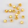 Cobre Chapado en Oro de 18 Quilates Rombos Poligonales Cuentas Serie Geométrica DIY Pulsera de Nicho Cuentas Sueltas Accesorios para Joyería