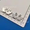 Galvanizado Oso Artificial Pajarita Copo de Nieve Corona Flor Plástico Accesorios Diadema DIY Agarrador Funda de Teléfono Celular Hebilla de Zapato Pegatina