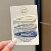 Pinza para el Cabello Estrella Azul, Linda Pinza Lateral para la Frente y Flequillo Lateral, Pasador de Alta Gama para la Parte Posterior de la Cabeza, Pinza Pequeña para Cabello Suelto, Accesorio para el Cabello