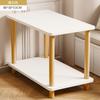 Mesa auxiliar pequeña, mesa de centro pequeña, mini sofá sencillo para el hogar, mueble auxiliar, mesa cuadrada, mesa de esquina, mesita de noche, mesa auxiliar