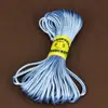 Arte 20 metros No. Cuerda para tejer nudos chinos de 5 líneas, pulsera de cuerda roja DIY, cuerda para la mano, collar, colgante, cuerda de colores, cuerda para tejer