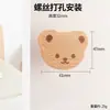 Manijas para armario de habitación infantil, tiradores para cajones de gabinete de madera maciza, pomos creativos para puertas de gabinete de color madera natural de estrella y luna, manijas divertidas