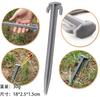 Spot atacado acampamento ao ar livre montanhismo barraca chão prego nylon prego dossel acessórios montanha plástico prego 14.5cm