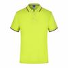 Polo de alta gama top de manga corta camisa cultural corporativa ropa de trabajo en grupo verano color sólido solapa polo logo