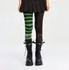Medias de cuerpo enteras a rayas para venta al por mayor Accesorios para disfraces de Navidad y Halloween Calcetines a rayas Medias para adultos