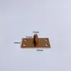 Mola de piso de porta de vidro, extensão do eixo superior, peça de hardware, acessórios de fixação de eixo fixo simples de aço inoxidável