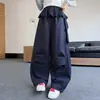 Pantalones Casuales de Otoño para Niñas 2026 Nuevo Estilo Pantalones Cargo Elegantes que Cubren el Trasero para Chicas de Secundaria Pantalones Estilo Primavera y Otoño Modernos
