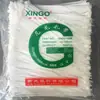 Abraçadeiras de Nylon 4*150 Tiras Fixas, Abraçadeiras de Plástico, 500 Peças, Abraçadeiras Resistentes ao Frio, Auto-Travantes Pretas