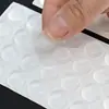 Partícula Anticolisión Hemisférica Autoadhesiva Almohadilla para Puerta de Gabinete Junta de Silicona Transparente Almohadilla de Pegamento para Vidrio Almohadilla Silenciadora para Muebles Partícula Anticolisión