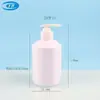 Garrafa de Shampoo Espesso de 400ml, Garrafa de Condicionador, Garrafa Hospitalar, Embalagem de Cuidados e Cuidados, Garrafa de Plástico PET Cosméticos