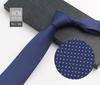 Gravata Masculina Camisa Social Listrada Profissional de Segurança Traje Formal Atacado Tamanho Grande Fabricante com Logo 8cm Feita à Mão