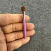 Cosette Vivian ponto fábrica acessórios de maquiagem profissional maquiagem pequena 65mm cabo roxo pincel de sombra de olhos de fibra