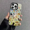 La Funda de Teléfono IMD con Bloques de Color Temática de Gatitos para Apple 17 Pro Max También es Adecuada para iPhone 14/13