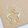 Acessórios de Acrílico Desenho Animado DIY Chaveiro Pingente Brincos Bolsa de Material Pingente de Estrela 30mm com Furos