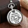 Punto A MI HIJO, Esposo, ABUELO colgante de reloj de bolsillo de cuarzo vintage tallado reloj de bolsillo vintage