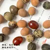 Amarelo Envelhecido Verde Semente Original de Bodhi Contas Espalhadas pulseira anel colar DIY Fruta Grande Chamando Homens e Mulheres Birmaneses por Jin