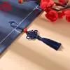 Fabricantes Mayoristas de Borlas de Nudo Chino Marcadores de Libros Tejidos a Mano con Nudos Chinos USB con Características Chinas Nudos Chinos Pequeños