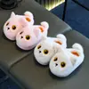 Pantuflas de Algodón para Niños y Niñas Invierno 2026 Nuevas Dibujos Animados Lindas Antideslizantes Cálidas de Interior para el Hogar Zapatos Peludos