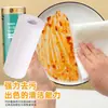 Rollo completo de paños de cocina de fibra de bambú, paños de cocina absorbentes, estropajos extragrandes y gruesos, paquete a granel