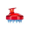 Cepillo para Champú de Silicona Suave Wanmei Salón de Belleza Hogar Masajeador Cepillo para Champú Limpieza del Cuero Cabelludo Peine de Baño Herramienta de Peluquería