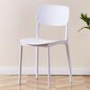 Encosto de Cadeira Atacado Adulto Mesa de Jantar Simples Cadeira de Borracha Mesa de Estudo Simples Espessa Banqueta para Casa Cadeira de Jantar Nórdica