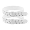 Herramienta de medición de joyería de PE 15-25 Regla de medición de pulseras con lupa hermosa regla de tamaño de anillo para medición de cribado