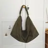 Bolso de Hombro Grande de Felpa y Gamuza Estilo Retro de Nicho para Mujer Moderno 2026 Nuevo Casual Versátil para Viajes Diarios Bolso de Hombro Único