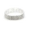 S061 Yiwu Mais Vendido Estilo Coreano Luxo Leve Pulseira Elástica Totalmente Cravejada Versátil Simples Acessório de Laço Único