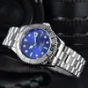 2024 Comercio Exterior Nuevo Reloj Mecánico Automático Completo de Acero y Silicona de Alta Calidad para Hombre Fábrica Venta al por Mayor Uno