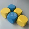 Atacado dados de espuma EVA para crianças processamento moldagem logo imprimível brinquedo montável infantil dados de pontos eva