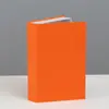 Cor sólida sem palavras pode ser aberta caixa de livros falsa decoração de vitrine caixa de armazenamento janela sala de estar estante adereços livro de simulação