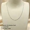 Estilo de Lujo Accesible Ins Francés Colgante Exquisito DIY Acero Inoxidable Chapado en Oro de 18K Coloridos 6*3mm Rectangulares Geométricos Accesorios