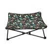 Cama Plegable para Mascotas Verano Transpirable Cama Fresca Estructura de Hierro Cama Elevada Removible Perro Pequeño Mediano y Cama Militar para Perros