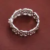 Anillo de Luz Grabado de Corte Francés Incrustado de Circonita Lujo de Nicho Versátil Anillo para Dedo Índice de Mujer Venta Directa del Fabricante Exclusivo Transfronterizo