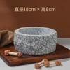 Bebedero de piedra natural para mascotas Tazón para gatos no se voltea ni se tira Tazón para mascotas Bebedero para mascotas Bebedero para perros Bebedero de piedra natural