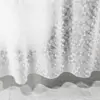 Cortina de Banheiro Cubo d'Água com Impressão Digital e Argolas para Pendurar, Cortina de Banheiro Sem Furo, Cortina de Porta, Cortina Divisória