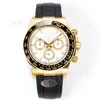 Reloj Daytona C Factory Daytona Azul Hielo Reloj Mecánico Daytona Correa de Acero Luminoso Reloj para Hombre Reloj Mecánico Rolex Acero Inoxidable