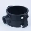 Conexão em Sela para Tubo Pe Conector de Expansão Ppr Distribuição de Água Reparo de Emergência Redução de Te Tubo de Água de Quatro Vias Acoplamento para Estufa Agricultura Jardinagem