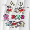 Moderna Nueva Ins Decoración de Pastel de Shin-Chan Dibujo Animado Topper Compromiso Boda Fiesta de Cumpleaños Decoración Topper