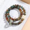 Nuevo Brazalete Bodhi Color Dunhuang Estilo Chino para Pareja Combinación Versátil Plato para Jugar con los Dedos Suave Doble Círculo de Mano Suministro Directo de Fábrica