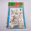 Desenho Animado Fofo Colorir Grafite Pintura Crianças Criativas Loja de Departamentos Duas Moedas Brinquedos Pigmento Pintado Pintura a Aquarela Atacado