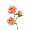 Flores artificiales vintage estilo wabi-sabi, ramos falsos estilo pastoral, hojas de otoño, flores secas, decoraciones de jarrón para el hogar, sala de estar y comedor