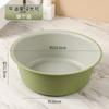 Set de Lavabo de Plástico Engrosado para Uso Doméstico, Disponible en Tamaños Grande, Mediano y Pequeño, Adecuado para Residencias de Estudiantes, Lavado de Pies y Lavandería