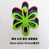Posavasos de fieltro grueso al por mayor, forma de flor creativa, aislamiento térmico, posavasos transfronterizo, alfombrilla protectora para vajilla, alfombrilla separadora para sartenes antiadherentes