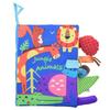 2026Gbee Juguete Libro de Tela de Cola de Animal, Libro de Tela que No Se Puede Romper, Libro de Tela para Bebés de 0 a 1 Año, Libro Cognitivo de Educación Temprana