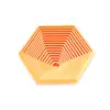 Brinquedo Hexagonal para Alívio de Estresse Impresso em 3D Transfronteiriço Jogo de Empilhar Torre de Cenoura Brinquedo Educacional Criativo Infantil Atacado