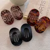 Presilha Oval Plana de Alta Qualidade para Mulheres com Pouco Volume de Cabelo, Presilha Bico de Pato para a Nuca, Presilha de Abalone para a Cabeça
