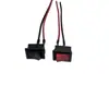 Venta al por mayor del fabricante Botón de modificación para coche, motocicleta, vehículo eléctrico Interruptor de bocina cuadrado con cable Interruptor pequeño Kcd1