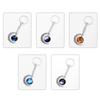 Moda Europeia e Americana Tempo e Espaço Gem Chaveiro Pendurado Na Moda Oco Estrela Lua All-match Pendurado Ornamentos
